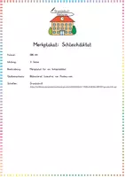 Vorschau - Präsentationen/Tafelbilder - Schleichdiktat: Merkplakat & Regeln (Aushang) - Deutsch - Kl. 3/4 - Seite 1