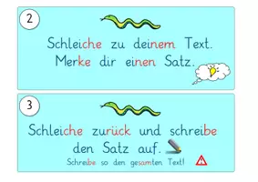 Vorschau - Präsentationen/Tafelbilder - Schleichdiktat: Merkplakat & Regeln (Aushang) - Deutsch - Kl. 3/4 - Seite 3