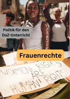 Vorschau - Arbeitsblätter - Frauenrechte - DaZ-Unterricht - Deckblatt
