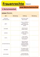 Vorschau - Arbeitsblätter - Frauenrechte - DaZ-Unterricht - Seite 2