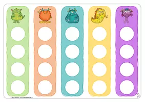 Vorschau - Stationenlernen - Klettmappen: Farbmonster - Seite 3