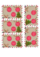 Vorschau - Bildkarten - Rubbellose Weihnachten für den Adventskalender o.ä. - Seite 1