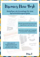 Vorschau - Arbeitsblätter - Mediation: A Trip To New York! - Deckblatt