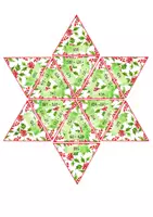 Vorschau - Aufgabenkarten - Weihnachtliches Kopfrechen - Triomino ( Rechnen im Zahlenraum 1000 ) - Seite 1
