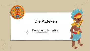 Vorschau - Stundenentwürfe - Azteken inkl Lösungen - Teil 4 - Kontinent Amerika - Erdkunde - Seite 3