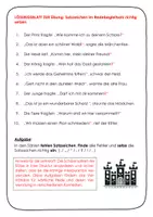 Vorschau - Arbeitsblätter - Grammatikhelfer_Märchen_Wörtliche Rede_AB2 Satzzeichen im Redebegleitsatz - Seite 2