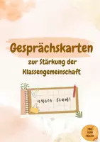 Vorschau - Spiele - Teamarbeit, Klassengemeinschaft stärken, Gesprächsimpulse, Teambuilding, Klassenklima - Deckblatt