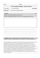 Vorschau - Arbeitsblätter - LNW/ Klassenarbeit "das Gewissen" - Seite 1