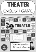 Vorschau - Spiele - Theater Conversation Board Game English Games 7. bis 9.Klasse - Deckblatt