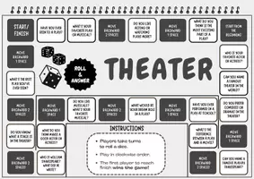 Vorschau - Spiele - Theater Conversation Board Game English Games 7. bis 9.Klasse - Seite 1