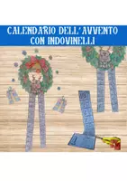 anteprima - Materiale di supporto/inclusione - 🎁 Calendario dell’Avvento a forma di Ghirlanda - Pagina di copertina