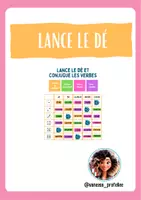 Vista previa - Juegos / Gamificación - Lance le dé et conguje les verbes 🇫🇷 - página 1