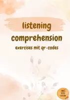Vorschau - Arbeitsblätter - listening comprehension exercises B2-C1, bundle, mit qr-codes - Deckblatt