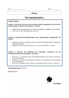 Vorschau - Arbeitsblätter - Klausur - Bewegungsanalyse - Kugelstoßen - Oberstufe - Seite 1