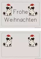 Vorschau - Bildkarten - Weihnachten in deiner Hunde-Klasse - Seite 3
