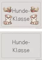 Vorschau - Poster - Klassenschild für deine Hunde-Klasse - Seite 2