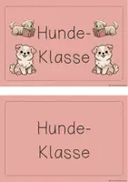 Vorschau - Poster - Klassenschild für deine Hunde-Klasse - Seite 3