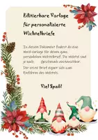 Vorschau - Arbeitsblätter - Wichtelbriefe zum ausfüllen - Seite 1
