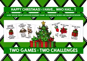 Vorschau - Spiele - ENGLISH CHRISTMAS I HAVE, WHO HAS? - Seite 1