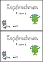 Vorschau - Arbeitsblätter - Jahrespaket Kopfrechnen (Klasse 2) - Seite 3