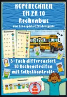 Vorschau - Spiele - Kopfrechnen im ZR 10 - Addition & Subtraktion mit dem Rechenbus - Deckblatt