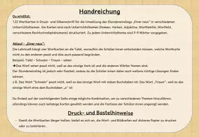 Vorschau - Spiele - Stundeneinstieg Deutsch: Einer raus (Klasse 1-4) #50mal50byextraklasse - Seite 1