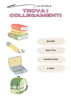 anteprima - Giochi - GIOCHI: TROVA I COLLEGAMENTI - VOL. 1 - Pagina 1