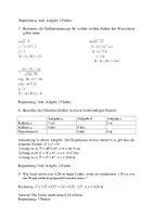 Vorschau - Test - Klassenarbeit zur Wurzelrechnung (Aufgaben und Lösungen) - Seite 2