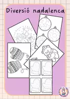 Vista previa - Manualidades / Dibujos para colorear - Nadal, passatemps per crear grans moments - Portada