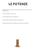 anteprima - Esercizi - Schede introduttive per capire le potenze - Pagina di copertina