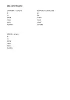 anteprima - Esercizi - Scheda didattica e strumento compensativo: il presente in francese - Pagina 1