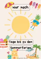 Vorschau - Bildkarten - Nur noch ... Tage bis zu den Ferien - Feriencountdown - Seite 3