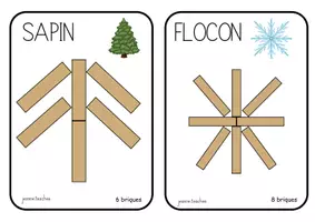Aperçu - Jeux - Modèles briques NOEL - Page 1
