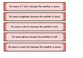 Vorschau - Spiele - Weather and Clothes - Was gehört zusammen? - Seite 1