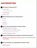 Vorschau - Arbeitsblätter - Mesopotamien: Leseverständnis und Kreuzworträtsel mit Lösungen - Seite 3