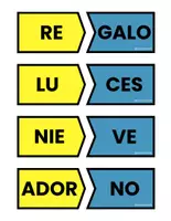 Vista previa - Tarjetas / Manipulativos - Palabras Navideñas - página 2