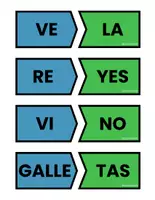 Vista previa - Tarjetas / Manipulativos - Palabras Navideñas - página 3