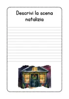 anteprima - Esercizi - Descrivi la scena natalizia - 12 pagine - Pagina 2