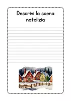 anteprima - Esercizi - Descrivi la scena natalizia - 12 pagine - Pagina 3