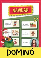 Vista previa - Juegos / Gamificación - Navidad - juego de dominó para primaria y clases de ELE - Portada