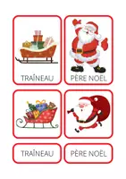 Aperçu - Apprentissages en autonomie - Vocabulaire de Noël - Page 2