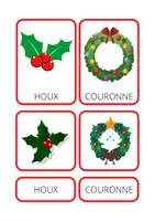 Aperçu - Apprentissages en autonomie - Vocabulaire de Noël - Page 3