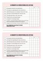Vorschau - Arbeitsblätter - Selbstreflexion: meine mündliche Leistung - Deckblatt