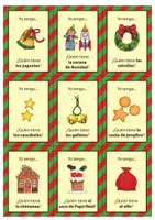Vista previa - Juegos / Gamificación - Navidad - juego de vocabulario (primaria / ELE) - página 2