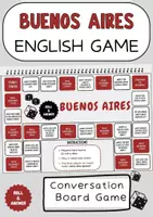 Vorschau - Spiele - Buenos Aires Conversation Board Game English Games 5. bis 6.Klasse - Deckblatt