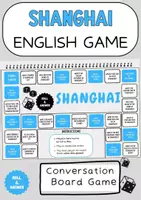 Vorschau - Spiele - Shanghai Conversation Board Game English Games 5. bis 6.Klasse - Deckblatt