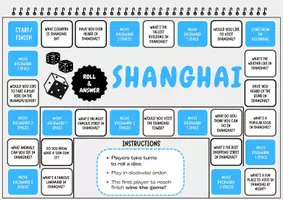 Vorschau - Spiele - Shanghai Conversation Board Game English Games 5. bis 6.Klasse - Seite 1