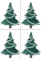 Vorschau - Arbeitsblätter - Tannenbaum schmücken Anfangsunterricht - Seite 3