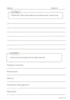 Vorschau - Arbeitsblätter - Materialpaket Lyrik/Gedichtanalysen - Seite 3