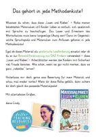 Vista previa - Hojas de trabajo - Lesen und Kleben Hobbies Deutsch DAZ Alemán - página 1